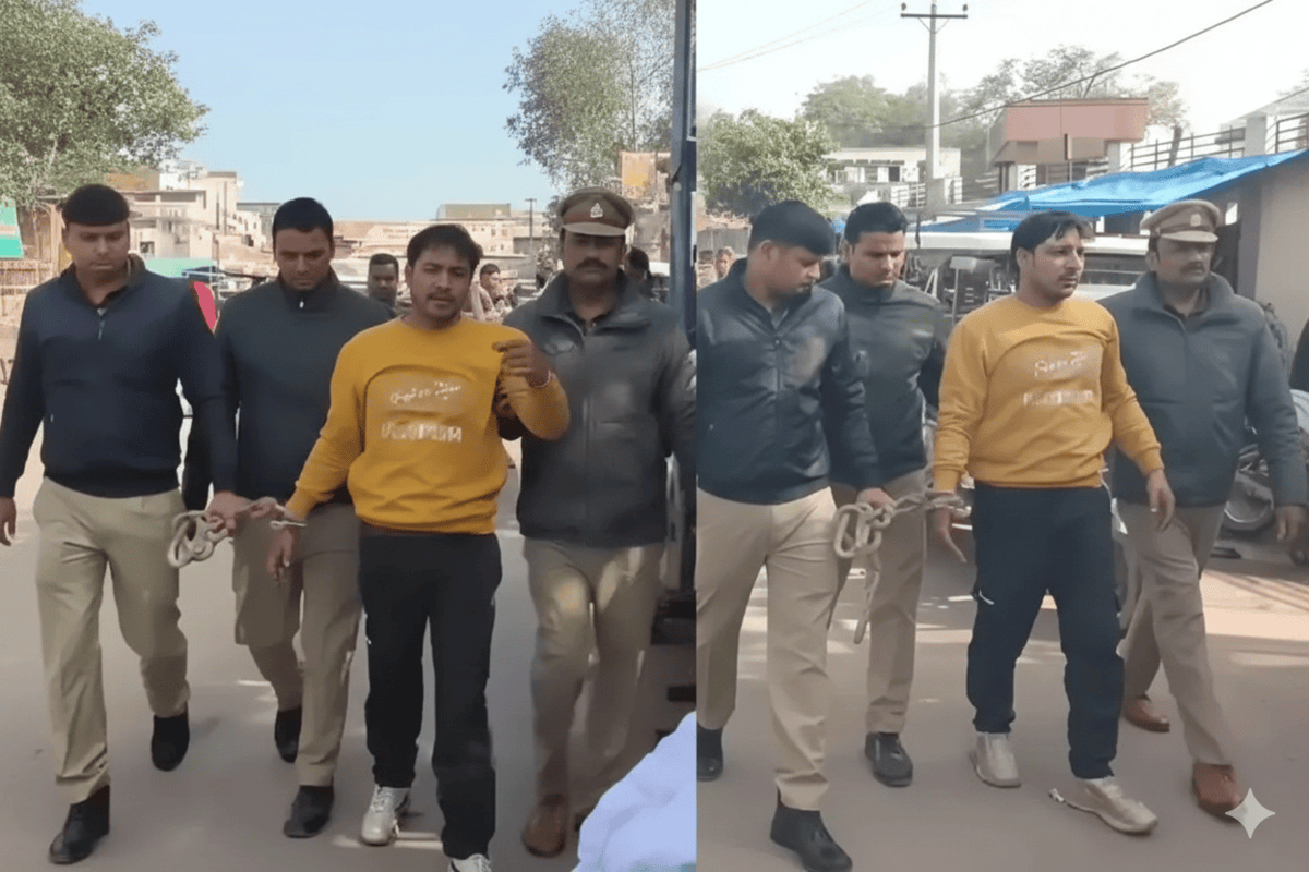 कानपुर सपा नेता गिरफ्तार