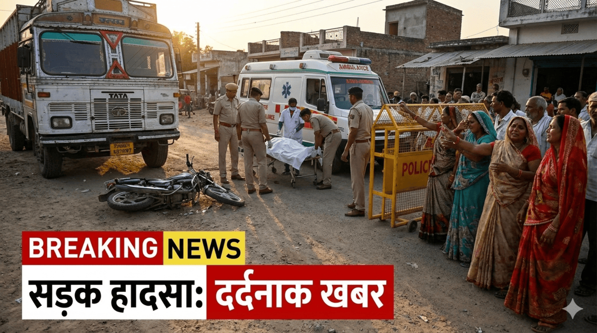 मऊ सड़क हादसा