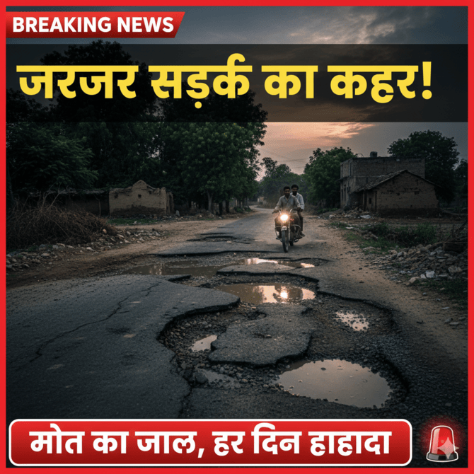 कोपागंज–कसारा सड़क मरम्मत मांग